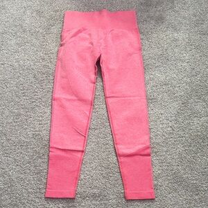 Chic Pink High-Rise Leggings